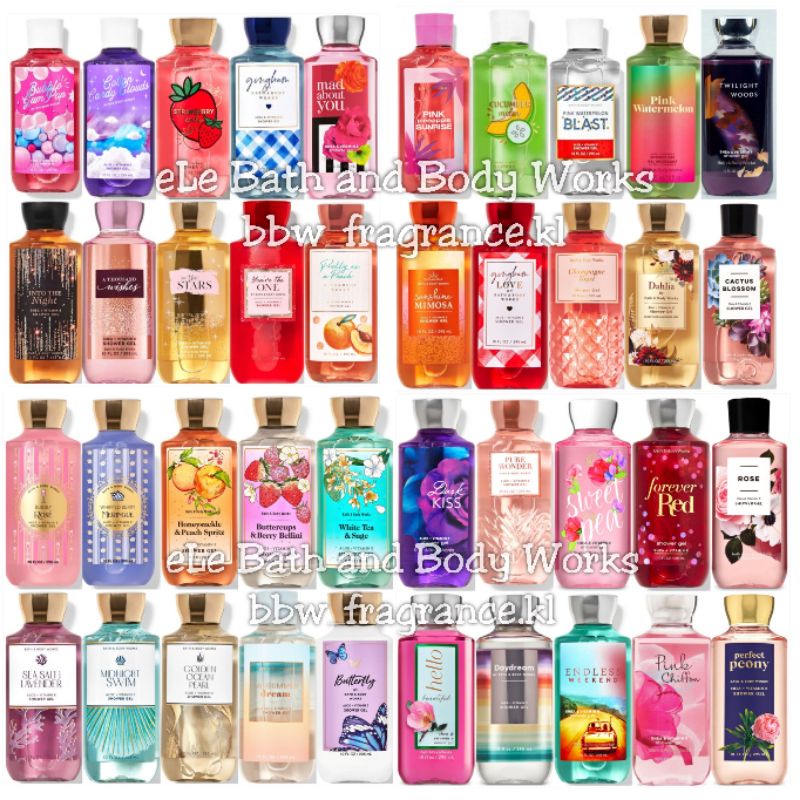 SG Shower Gel 🔹 Body Wash 🔹 Gel Mandian Wangi 🔹 Bath & Body Works