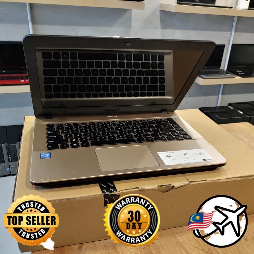 ASUS VIVOBOOK MAX X441M Celeron SLIM LAPTOP 100 ORIGINAL USED