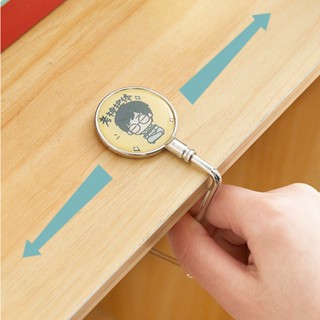 Shengsenfu Adjustable Desk Hooks For Table Metal Bag Holder & Purse