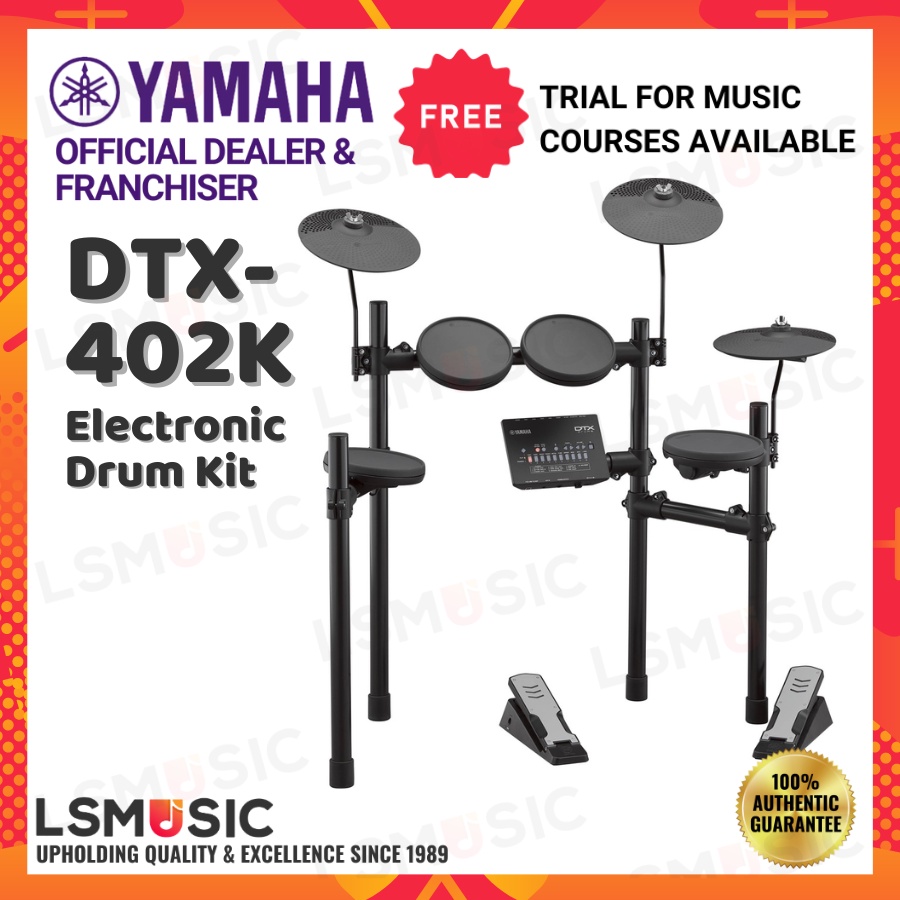 Yamaha dtx deals 402 k