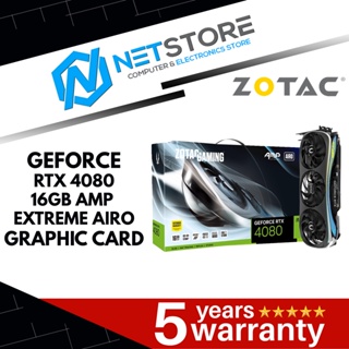 ZOTAC GeForce RTX 4080 AMP Extreme AIRO Graphics ZT-D40810B-10P