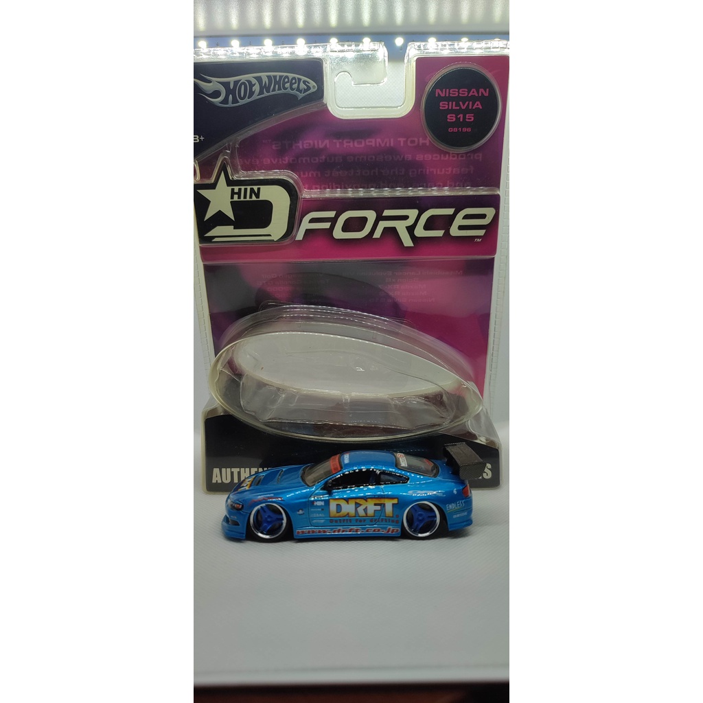 1:50 offers Scale Hot Wheels D FORCE/HIN S15, EvoVIII &S2000