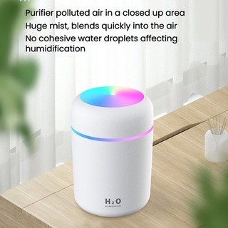 Ultrasonic Turning Color Cup Humidifier USB Diffuser for Aroma in Home ...