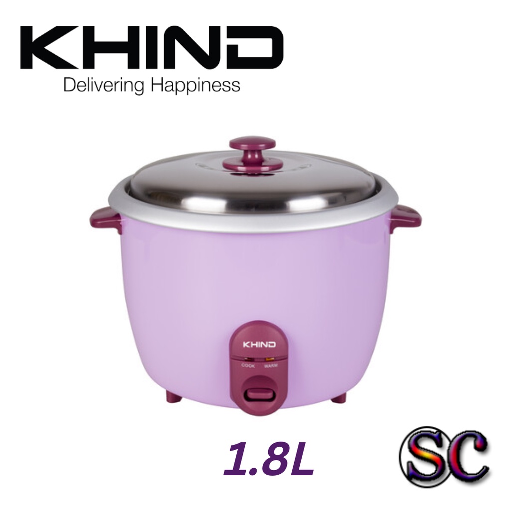 KHIND RICE COOKER RC718 (1.8L) | Shopee Malaysia