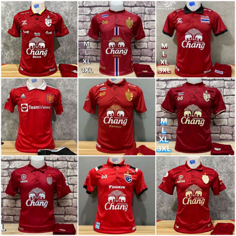 Jersey Thailand CNY 2024 Red Colour Special Edition | Shopee Malaysia