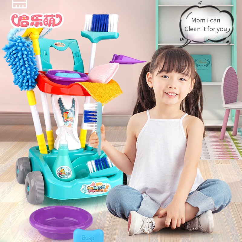 Baby cleaning best sale set toy