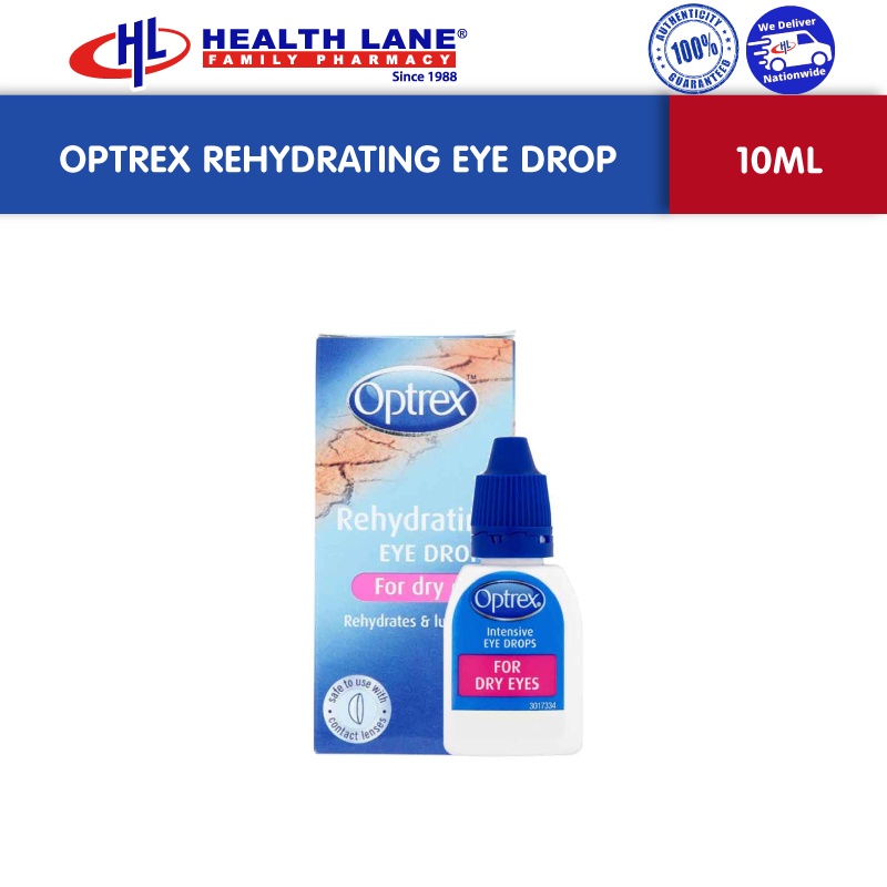 OPTREX Rehydrating Eye Drop for Dry Eyes (10ml) | Shopee Malaysia