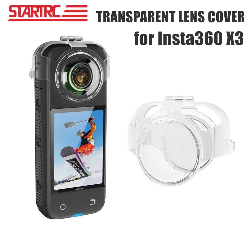 Lens Guard for Insta360 X3, Insta 360 X3 Accessories Kit Included Insta 360  X3 Lens Cap, Mounting Bracket and Lens Guard for Insta360 X3 Action Camera