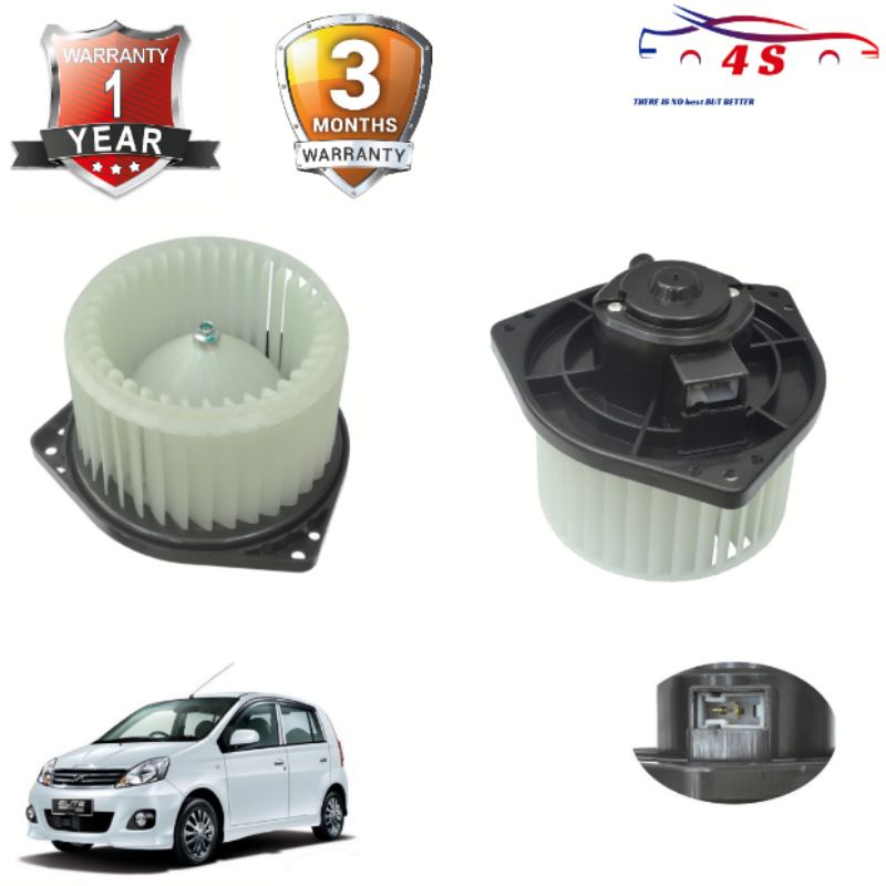 3 MONTHS WARRANTY AIR COND PERODUA VIVA AIR COND BLOWER MOTOR | Shopee ...