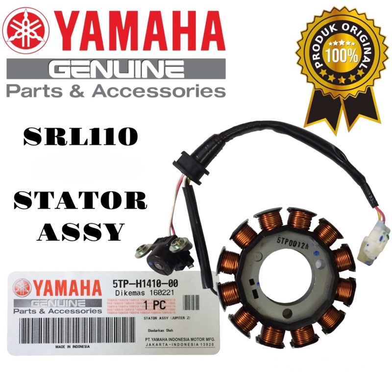 YAMAHA SRL110 / SRL110Z / SRL110ZR / LAGENDA STATOR COMP FUEL COIL