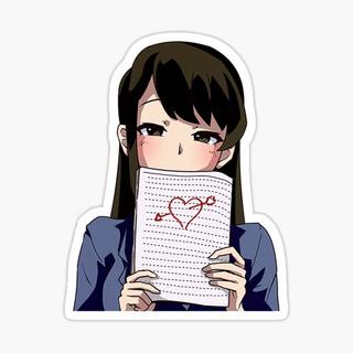 Komi Cant Communicate Anime Cartoon Stickers v3 | Shopee Malaysia