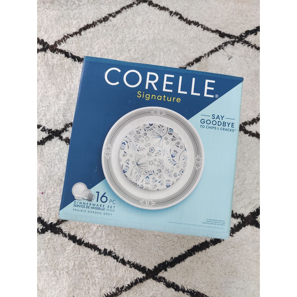 Corelle prairie garden 16pc from australia | Shopee Malaysia