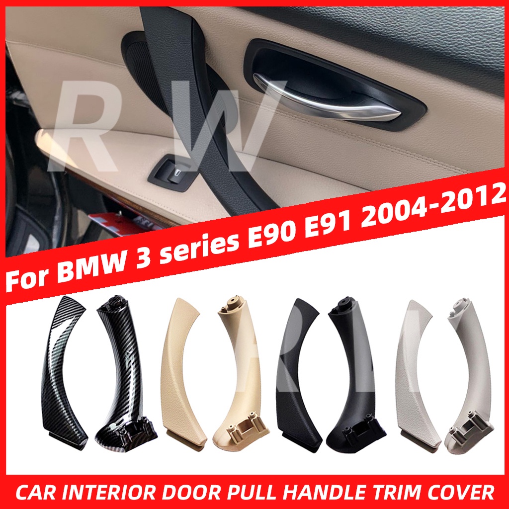 BMW Inner Door Pull Handle - Black - Right - E90 E91 325i 328i 330i 335i  51417230850