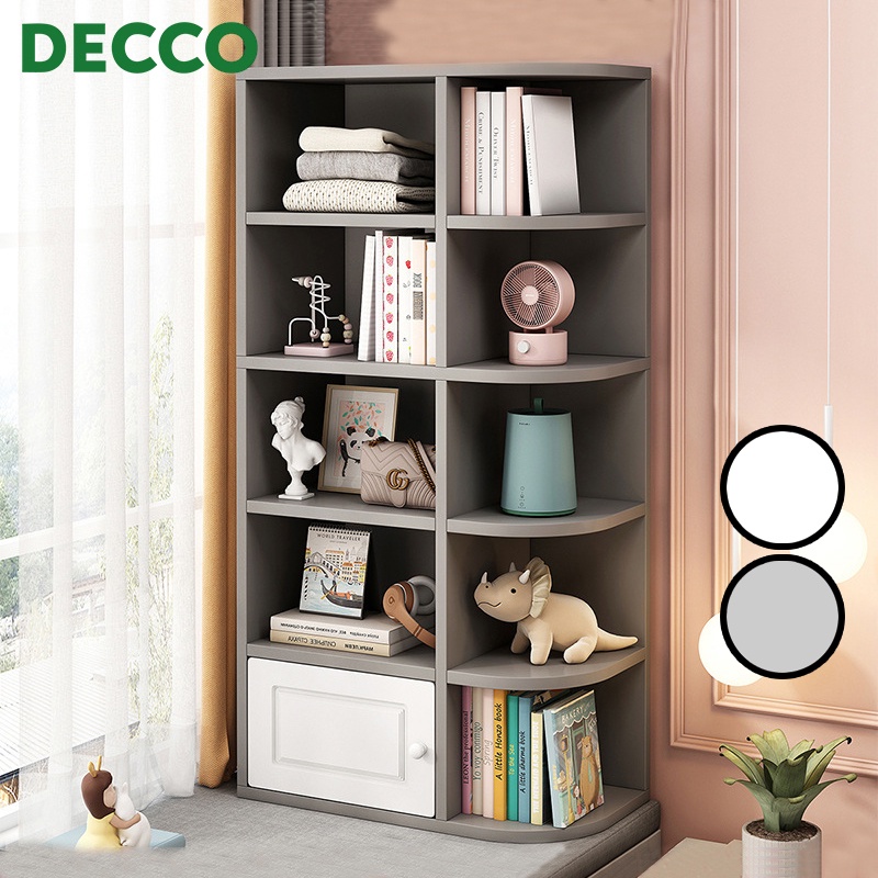 Decco 5 Layer Bay Window Cabinet Bedroom Tatami Wall Bookcase Shelf ...