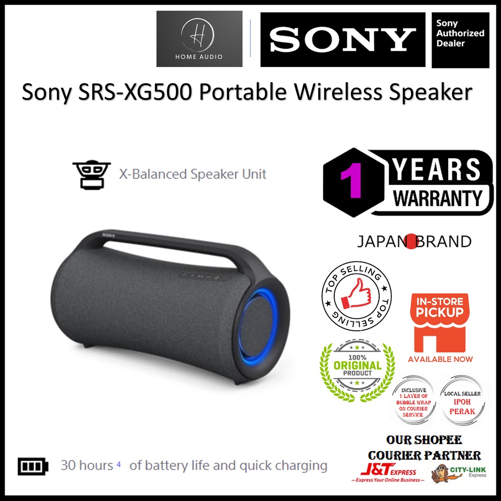 SONY SRS-XG500 X-Series Portable Wireless Speaker XG500 | Shopee Malaysia