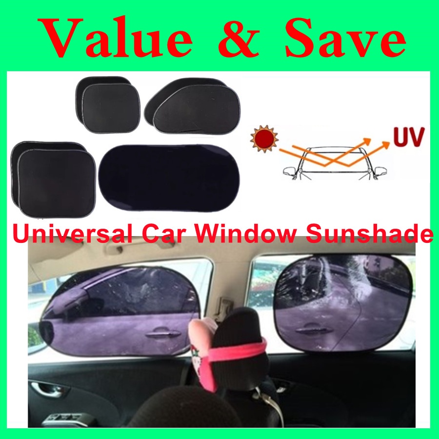 Universal PVC 97 UV Proof Sun Shade Electric Static Film Sunshade For