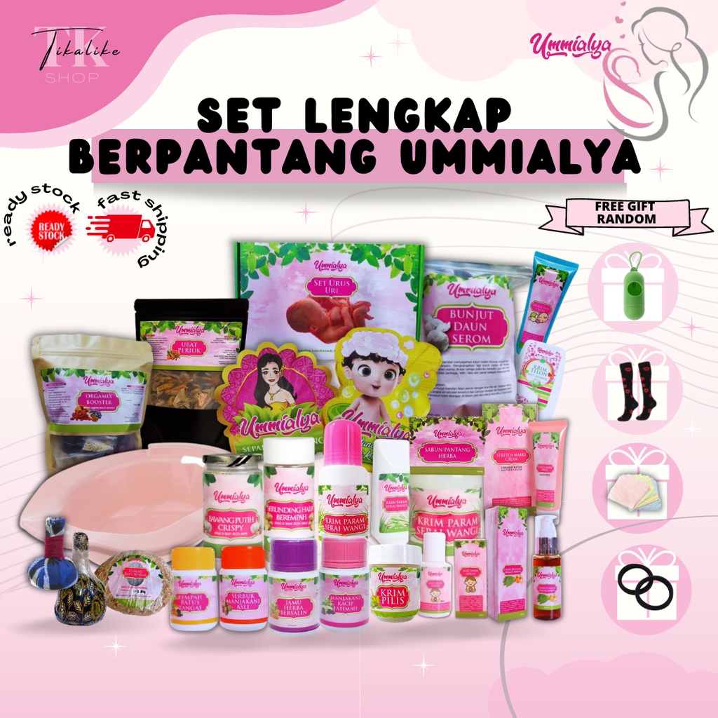 Set Berpantang Lengkap Ummialya Krim Pilis Krim Pilis Ummialya