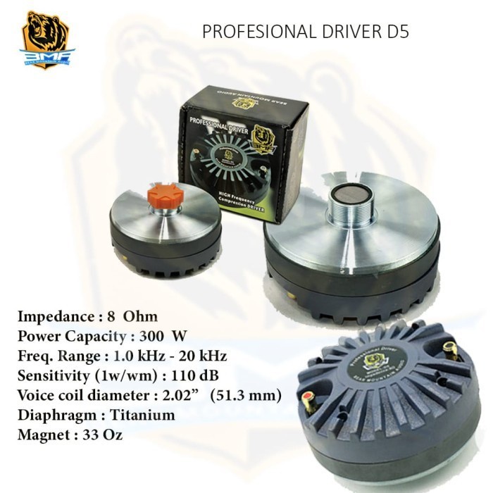 Tweeter Driver BMA D5 | Shopee Malaysia