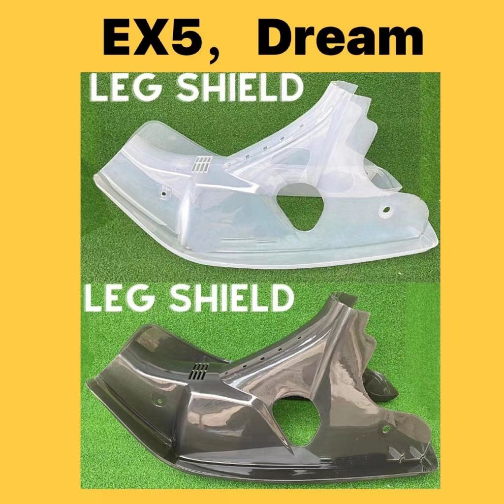 HONDA EX5 LEG SHIELD [Transparent]