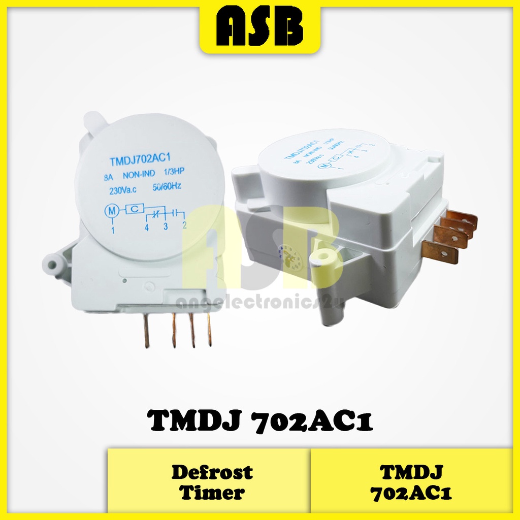 (1pc) Fridge Defrost Timer TMDF ( 706ZD1 / 702ZD1 / 802B1) ( TMDE ...