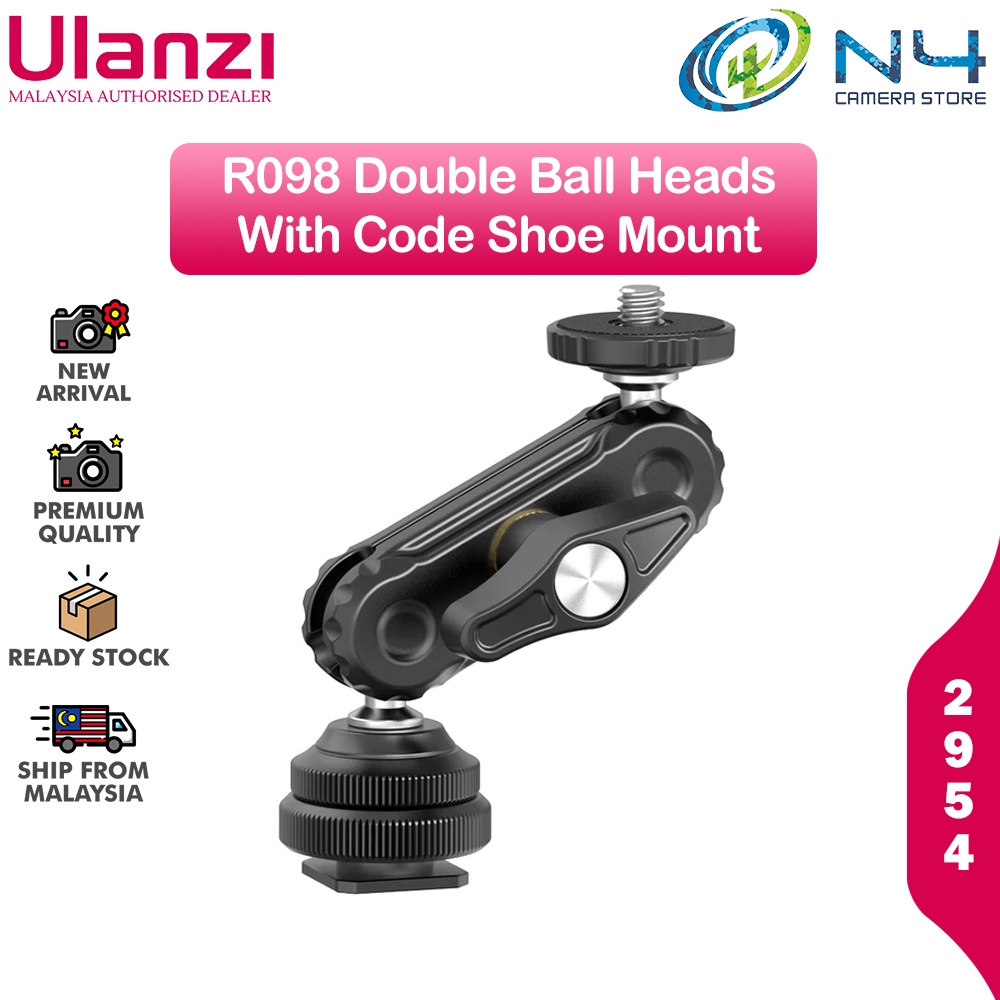 Ulanzi R098 Mini Magic Arm with Cold Shoe