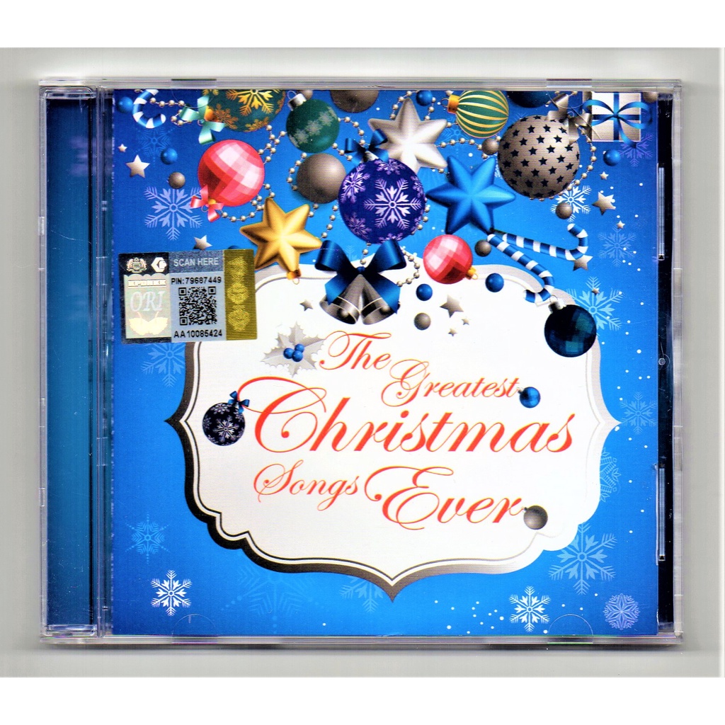 The Greatest Christmas Songs Ever ( CD ) Shopee Malaysia