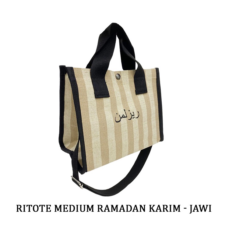 Ritote Medium JAWI (Nude) - lunch / tote bag Rizalman | Shopee Malaysia