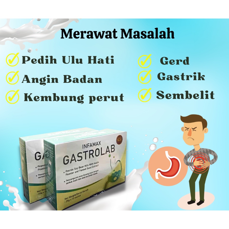 GASTROLAB PENAWAR GASTRIK,GERD,PEDIH ULU HATI,GOUT,KEMBUNG | Shopee ...