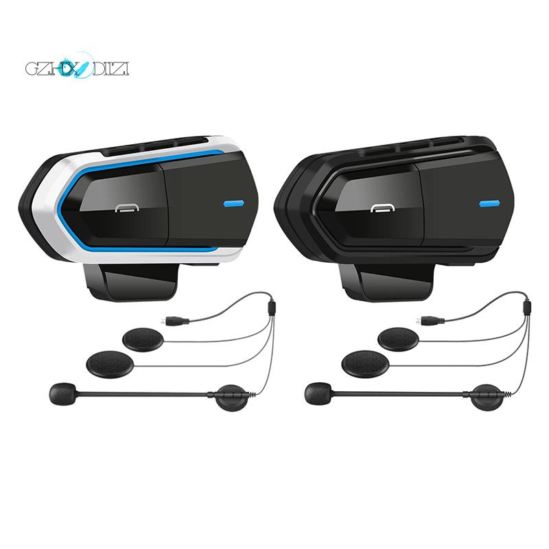 B35 Motorcycle Intercom Microphone Bluetooth 5.0 Helmet Headset