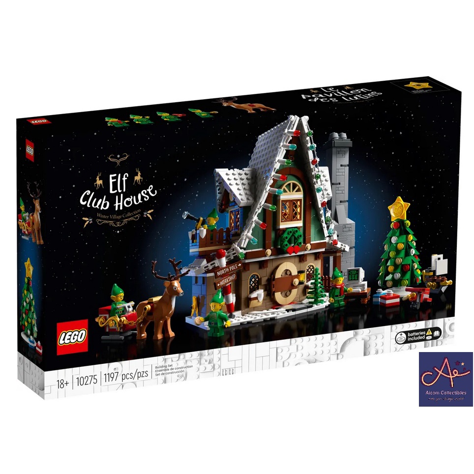 Lego Icons [Creator Expert] 10275 Elf Club House | Shopee Malaysia