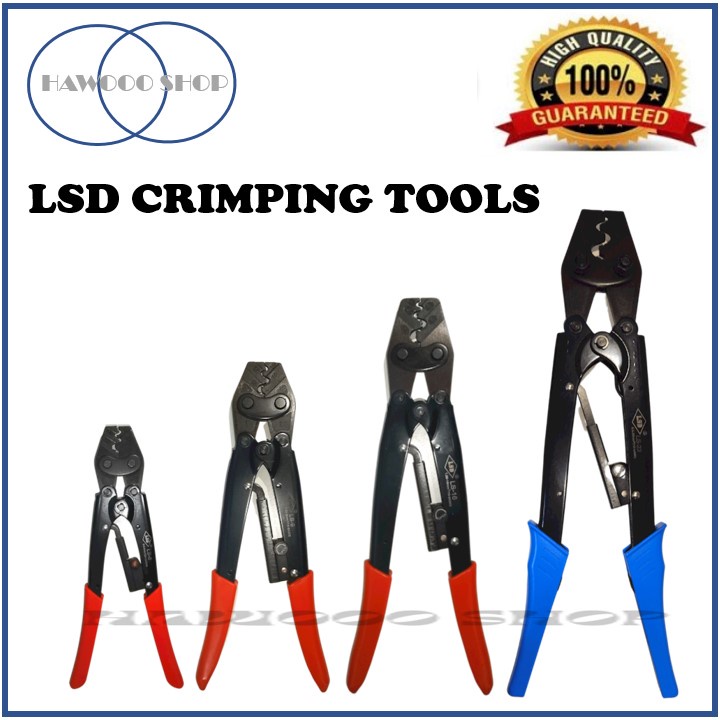 LSD Hand Crimping Pliers / Cable Lug Crimper Tool LS6，LS9, LS16, LS22 ...