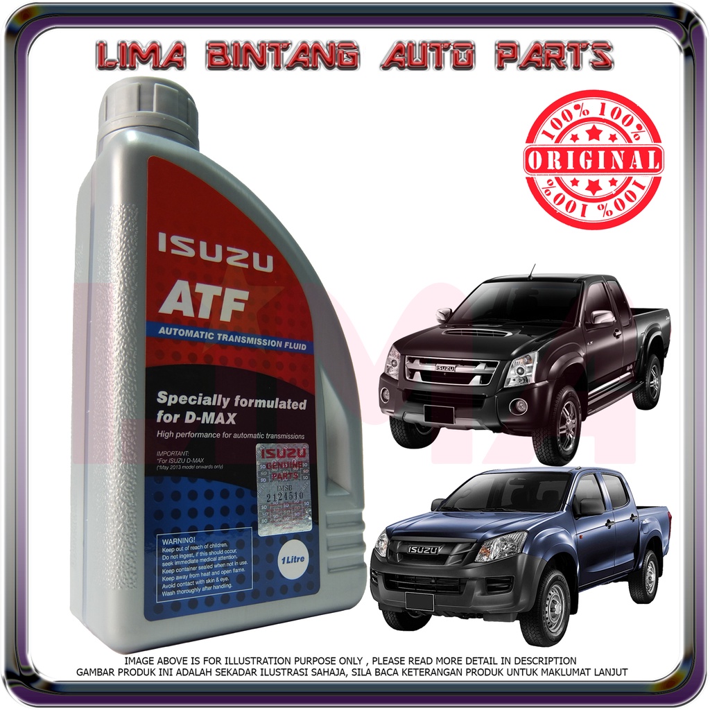 Isuzu Dmax RA RC RT50 Auto Gearbox Oil , Auto Transmission Fluids ATF