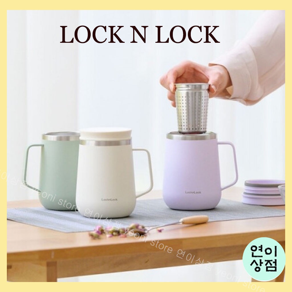 lock n lock lock and lock metro tea mug 400ml water tea bottle thermal