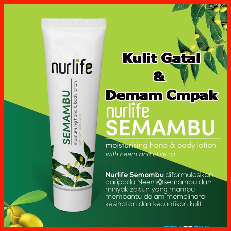 Lotion Daun Semambu Eczema Cream Neem Losyen Krim Ruam Baby Bagus Untuk