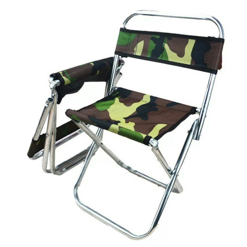 FOLDABLE Army Stool Chair Fishing Stool Chair Camping Stool Chair ...