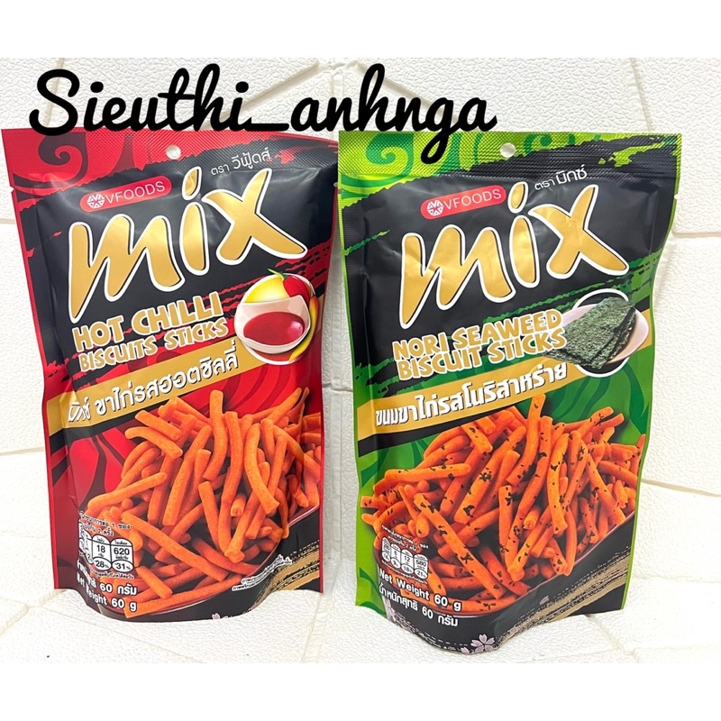 Snack Bim Bim Stick Mix Vfoods Thailand 60g Crispy | Shopee Malaysia