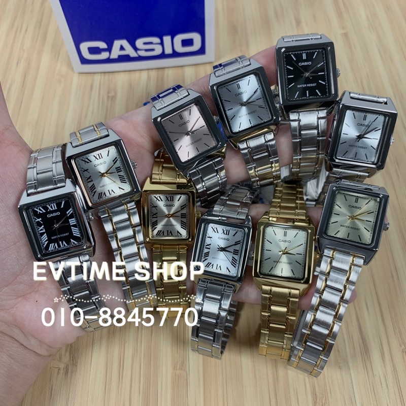 CASIO ANALOG STAINLESS STEEL LTP-V007D-1B / LTP-V007D-1E / LTP-V007D-2E ...