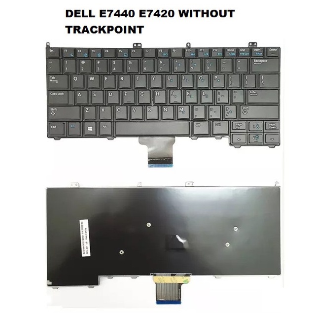 Dell Latitude E7440 E7420 E7240 Us Layout Laptop With And Without Backlit Trackpoint Keyboard 0870