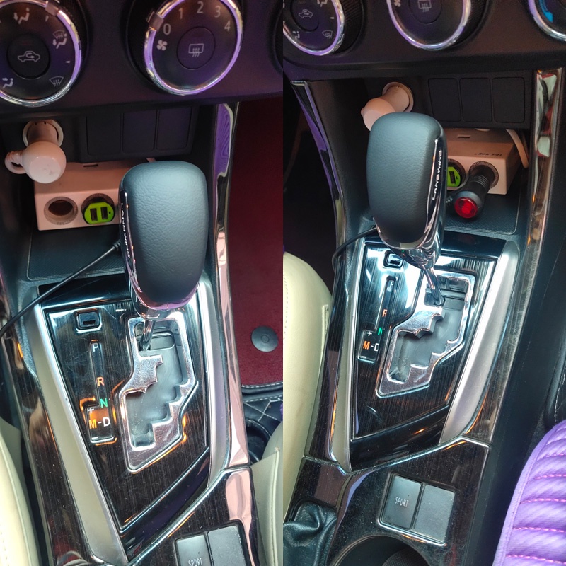 Automatic Shift Knob For 2012-2017 Toyota Camry – Black Leather & Plastic Gear Stick Handle