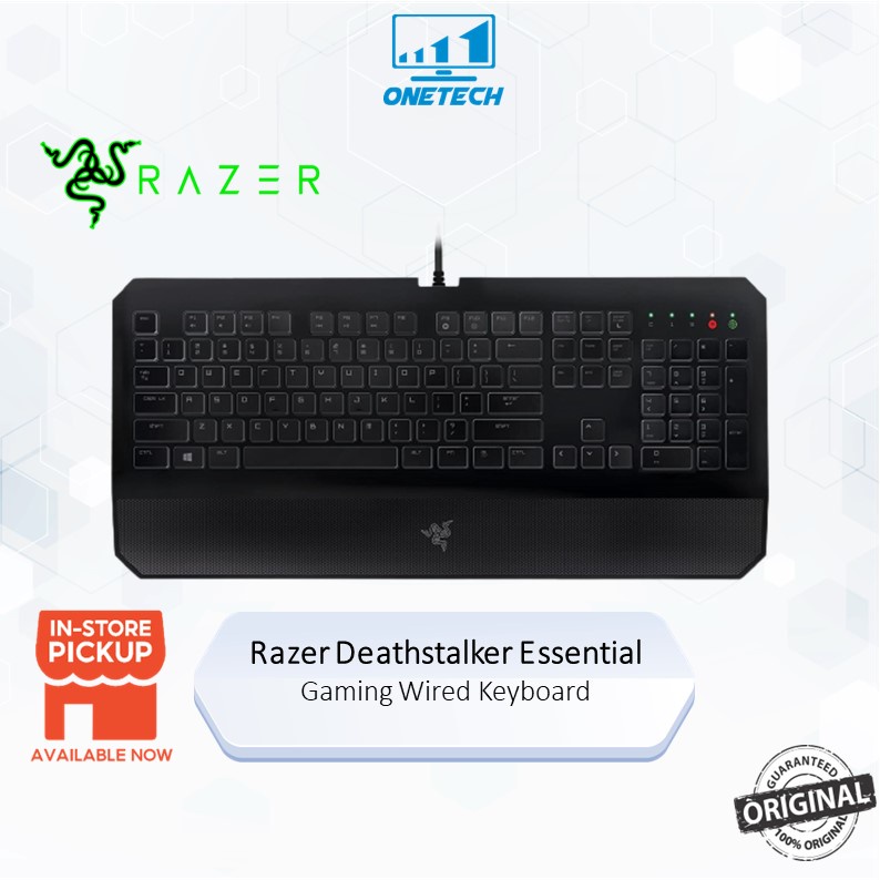 Razer Deathstalker Essential Wired Gaming Keyboard ( Slim Chiclet ...