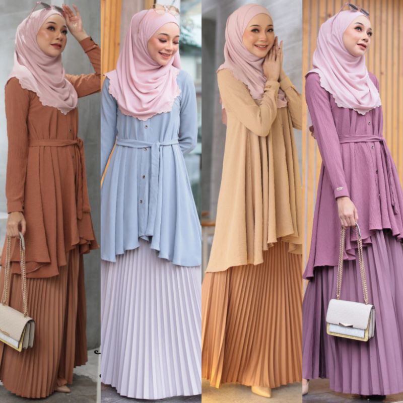 THALITHA LOOSE BEGGY MUSLIMAH SET | Shopee Malaysia