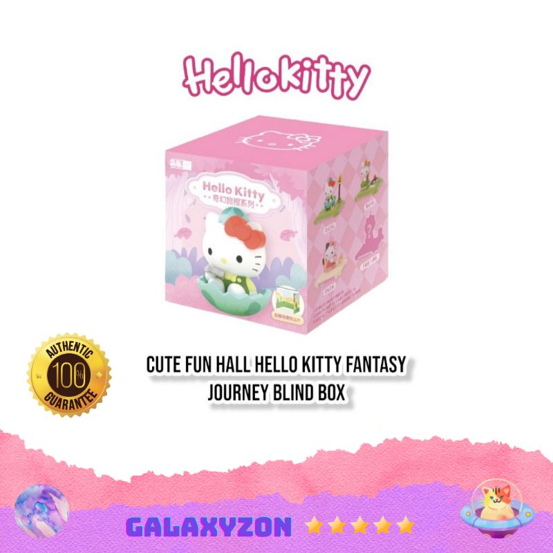 [100% AUTHENTIC] MOETCH CUTE FUN HALL HELLO KITTY FANTASY JOURNEY BLIND ...