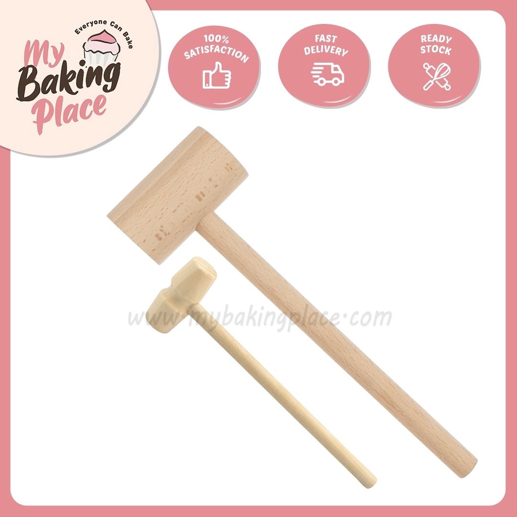Mini hammer Wooden Hammer Cake Decoration Tukul Kayu Small Hammer