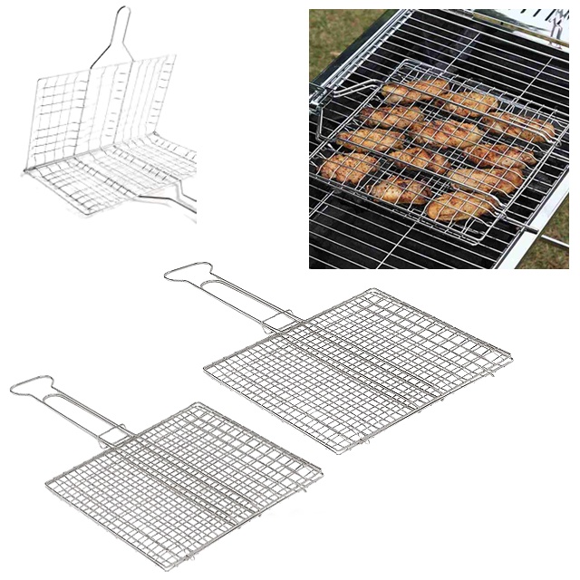 BBQ Grill / Pemanggang Ikan Ayam / Medium / Large / BBQ Clipper / Grill ...