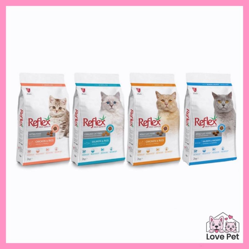 Reflex Cat Food (repack 1kg) | Shopee Malaysia