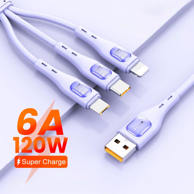 Câble USB C [Lot de 2/1M+1.8M] 120W 6A Cable USB Type C