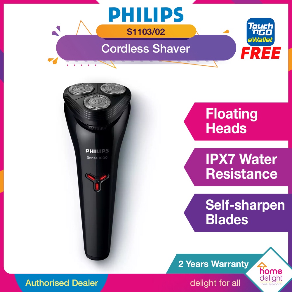 Philips Cordless Electric Shaver (Wet & Dry) [ S1301 /02 / S1103 /02