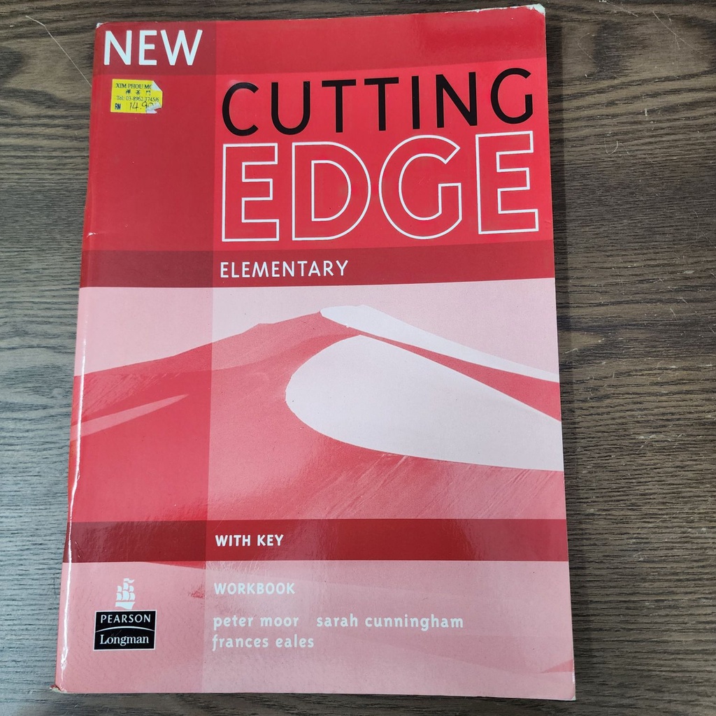 New Cutting Edge Elementary Workbook with Key by Sarah Cunningham