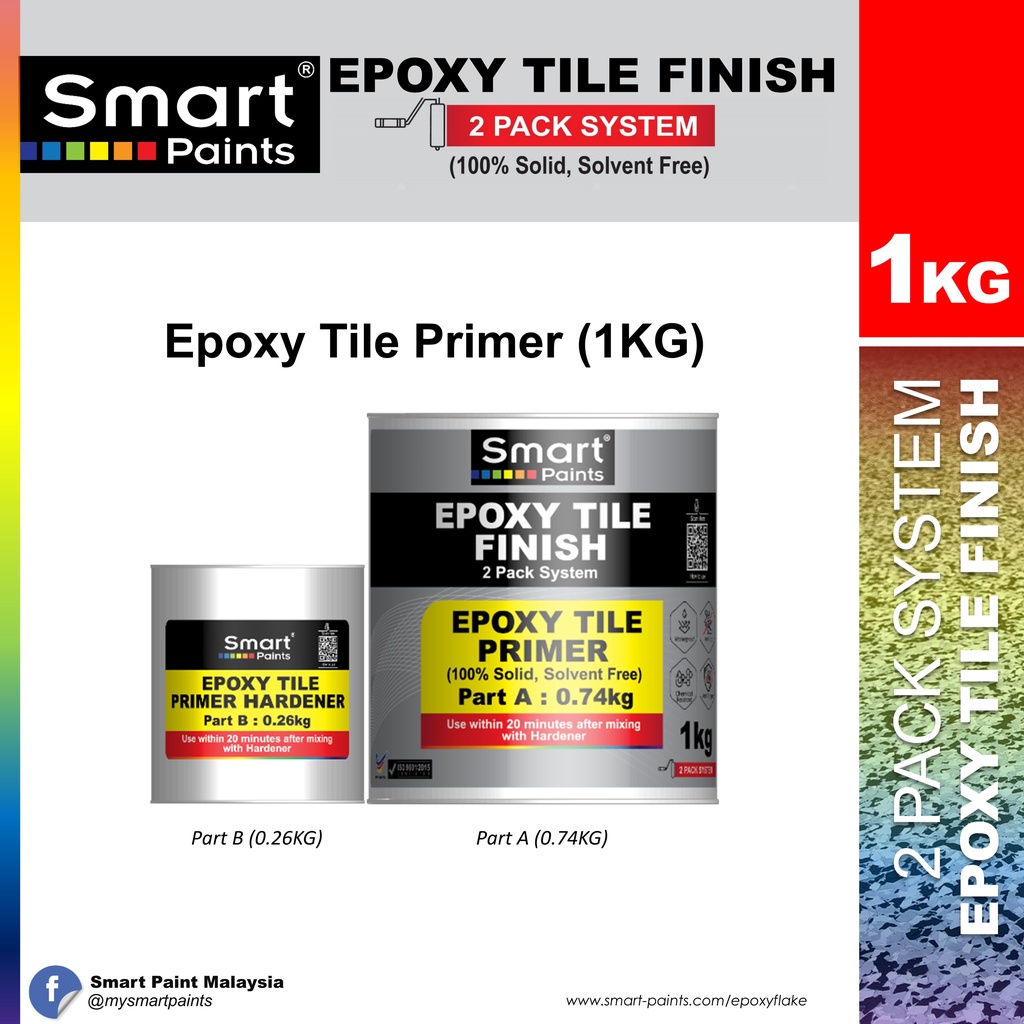 Smart Epoxy Tile Finish (Primer Only) (1KG) Shopee Malaysia