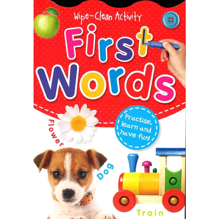First Words (Wipe-Clean Activity) | Shopee Malaysia